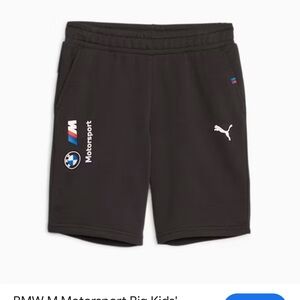 BMW M Motorsport Puma  big kids black US  size S/M NWT
